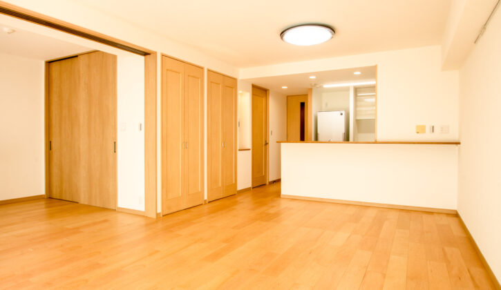 木目がつなぐ心地よい統一感|江東区I様邸