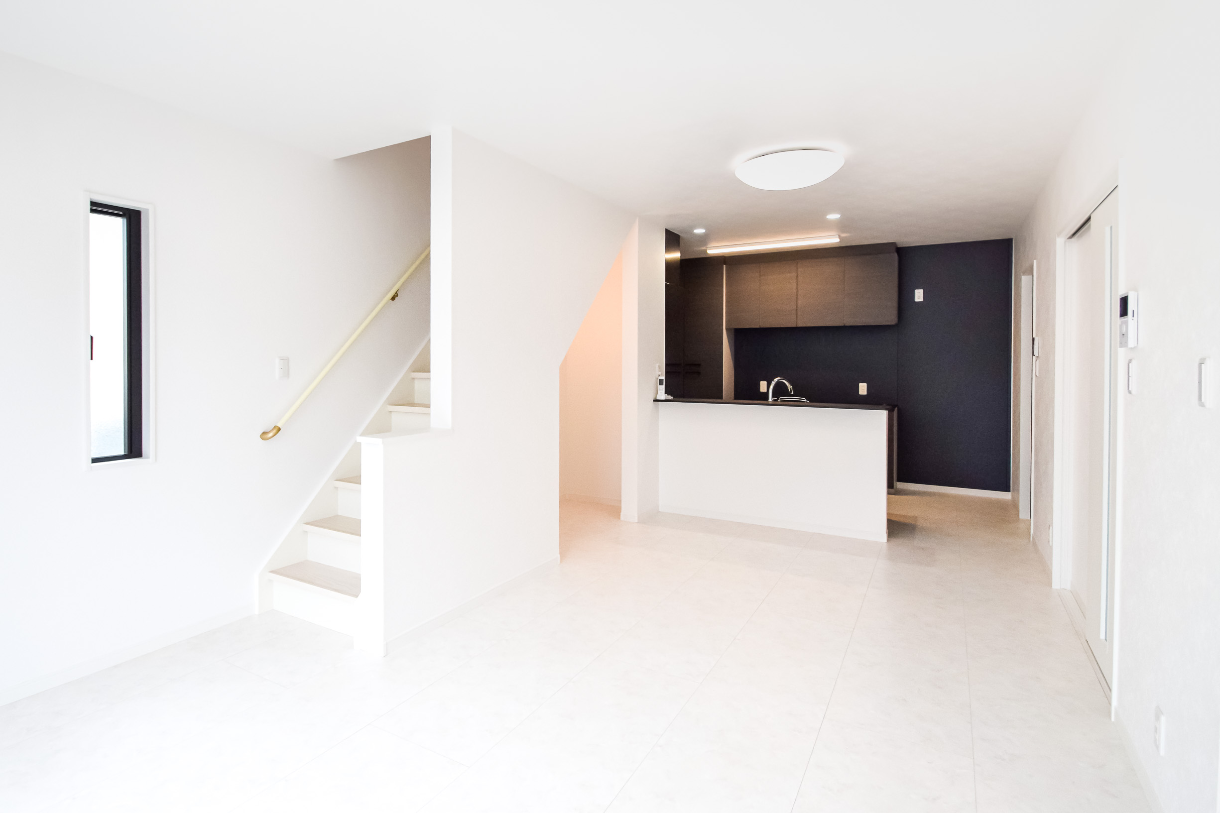 白黒の美学が宿る住まい|江東区Y様邸